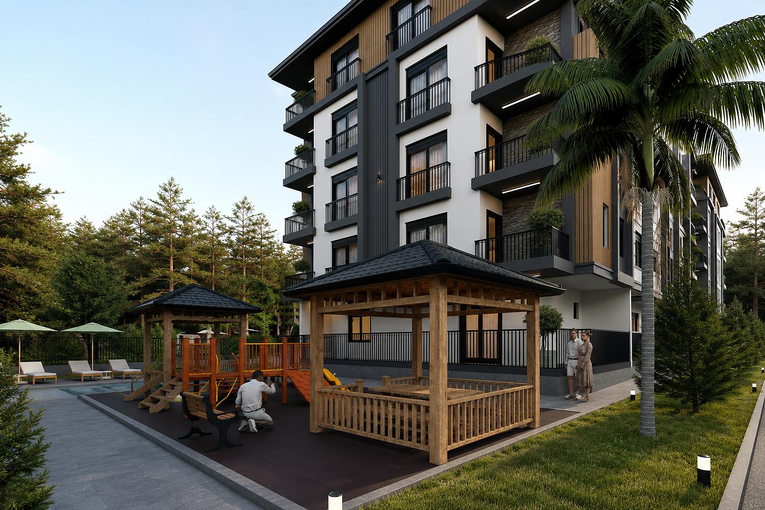 Apartments in Varsak Karşıyaka, Kepez (AYT-05070) — photograph 3