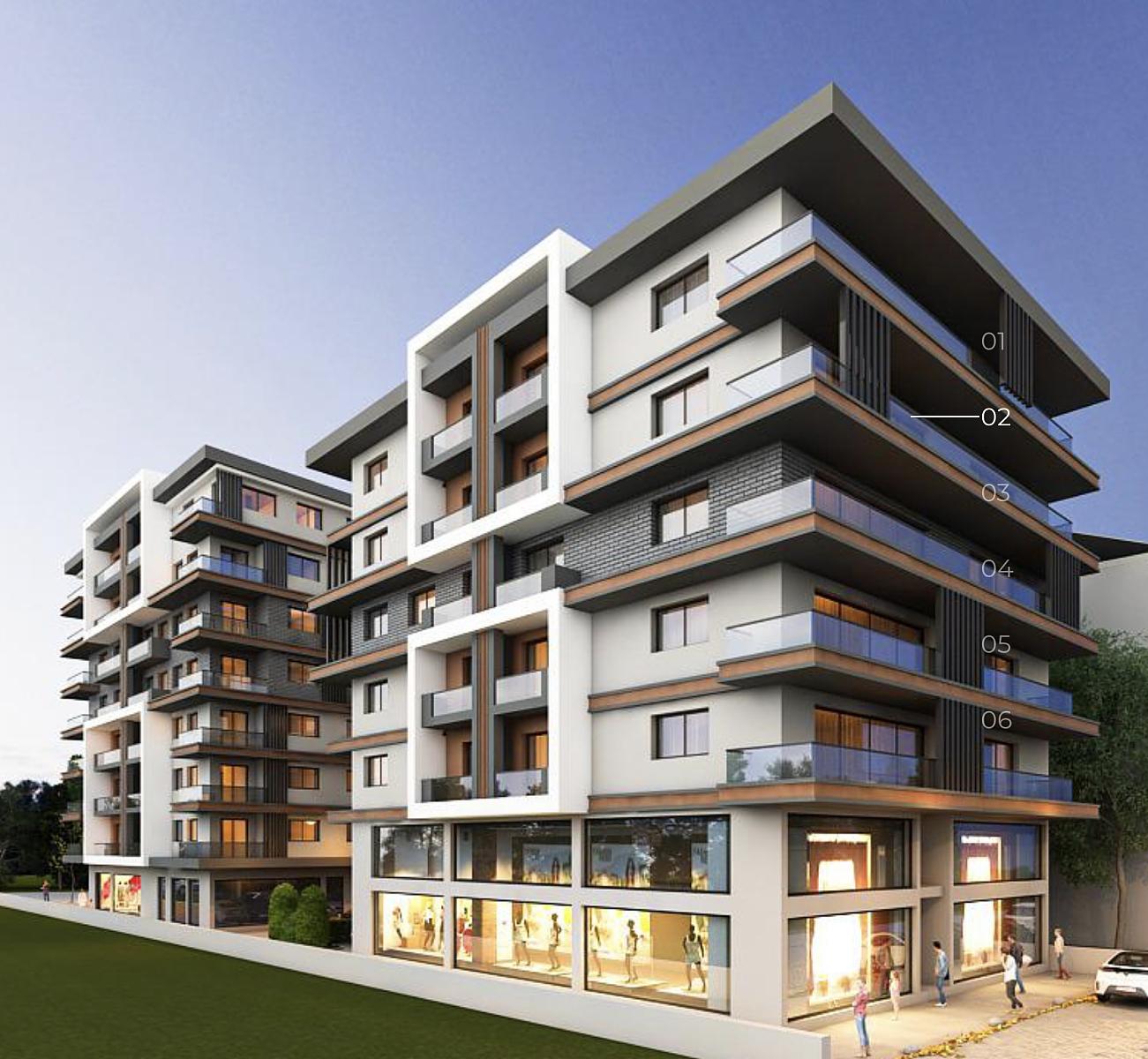 Apartments in Bostanlı, Karşıyaka (ADB-00144) — photograph 3