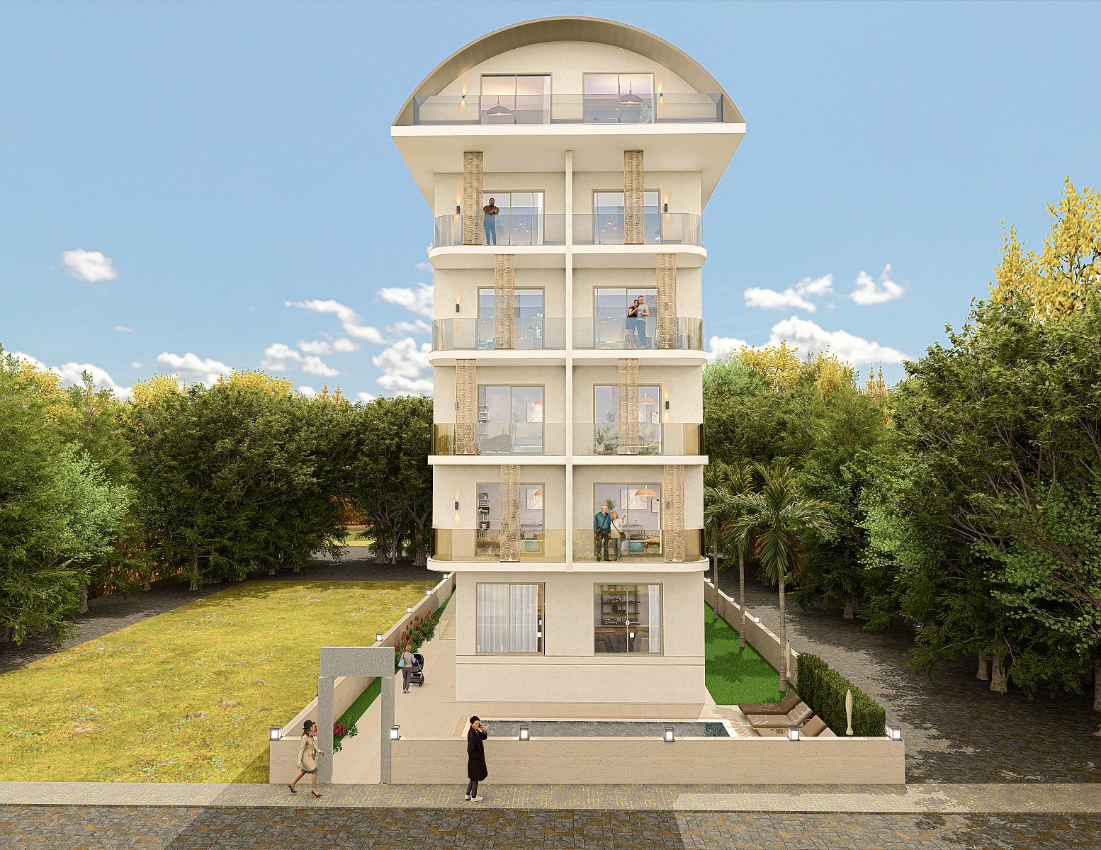 Apartments in Kızlar Pınarı, Alanya (AYT-04936) — photograph 2