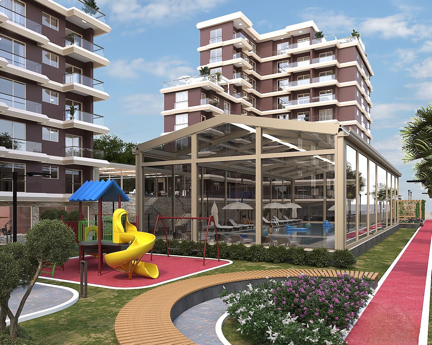 Apartments in Ayaş, Erdemli (COV-00273) — photograph 3