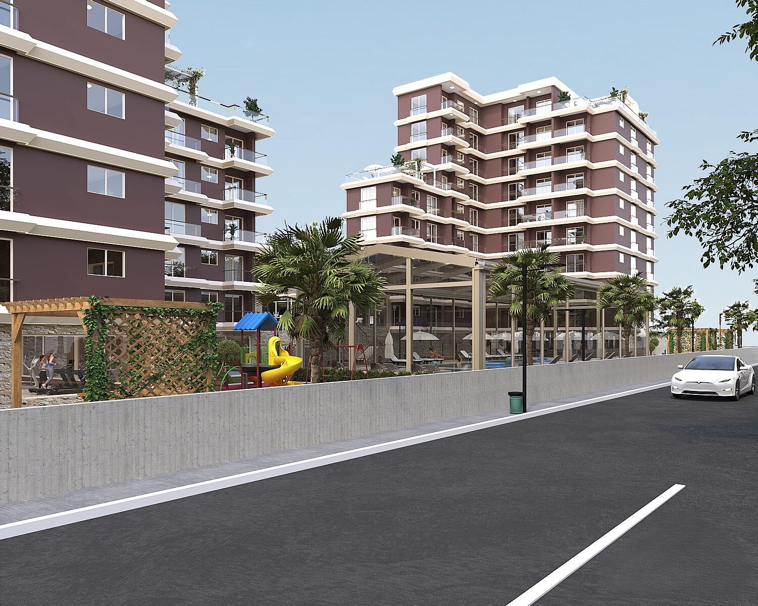 Apartments in Ayaş, Erdemli (COV-00273) — photograph 4