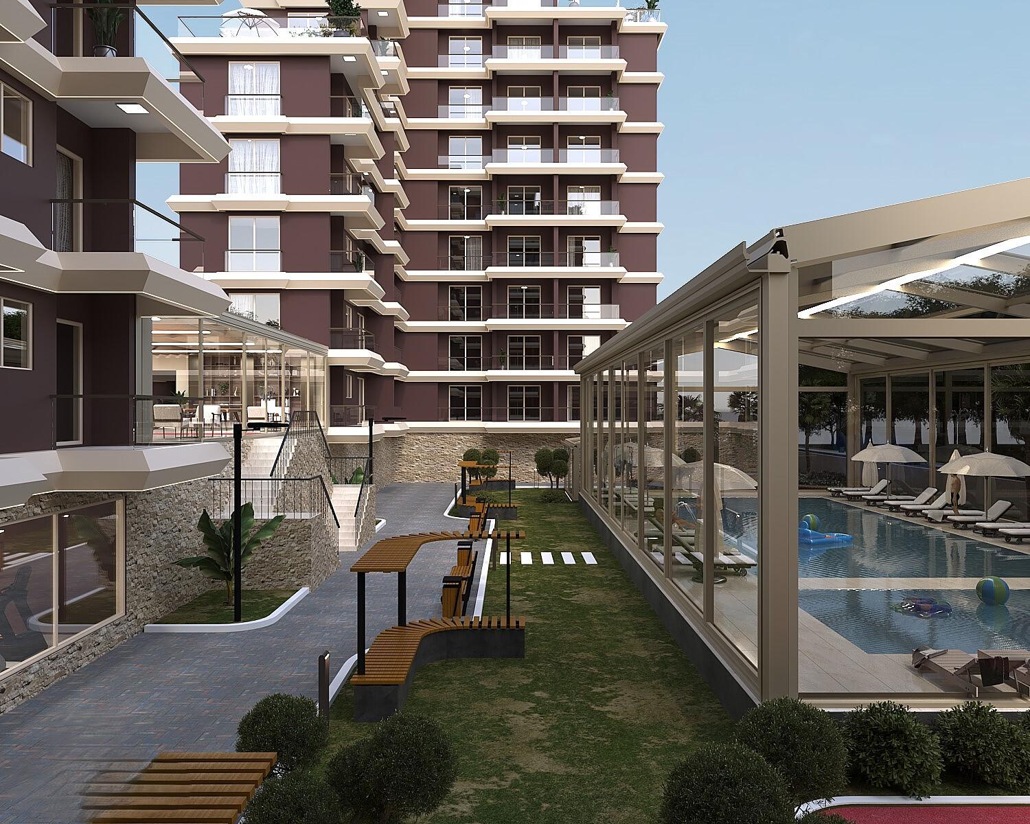 Apartments in Ayaş, Erdemli (COV-00273) — photograph 5