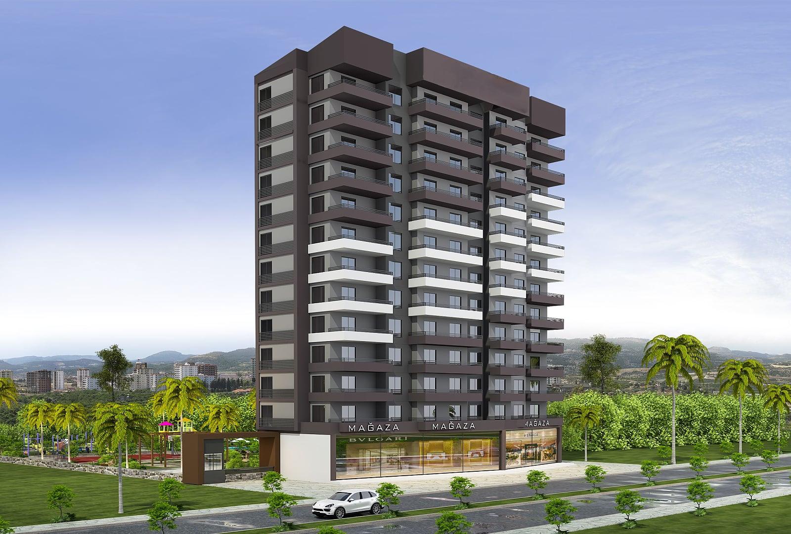 Apartments in Deniz, Mezitli (COV-00175) — photograph 2