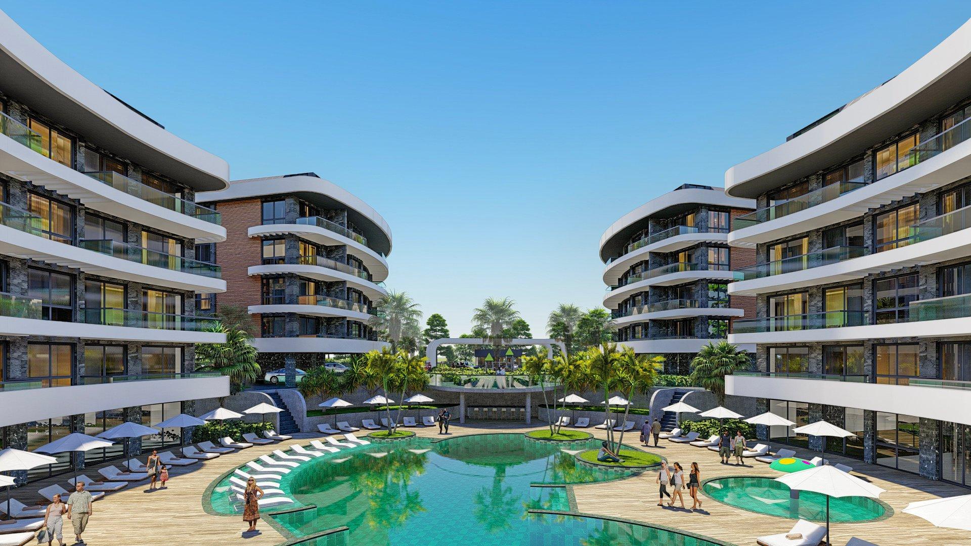 Apartments in Oba, Alanya (AYT-03425) — photograph 2