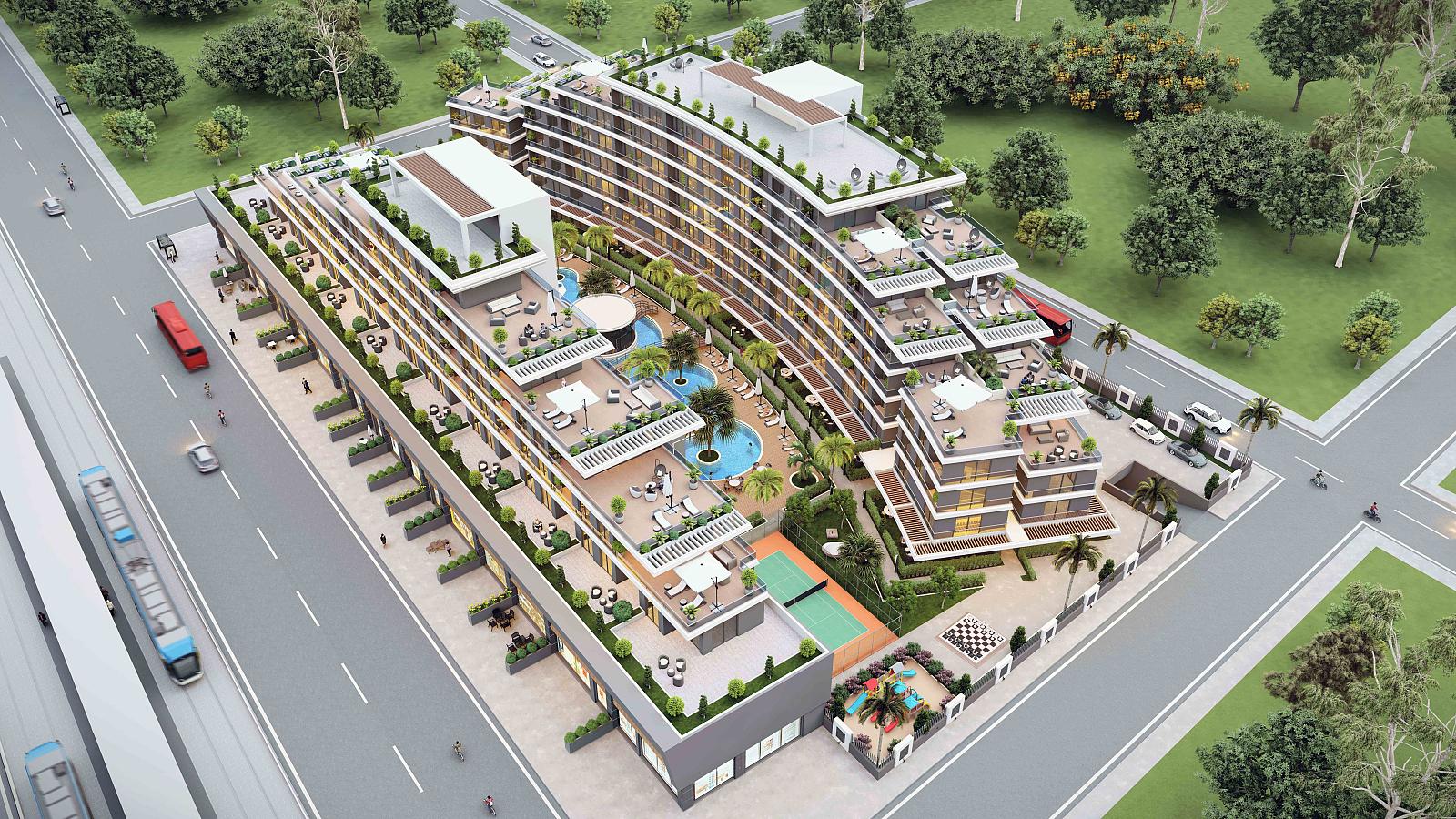 Apartments in Ayanoğlu, Kepez (AYT-05038) — photograph 3