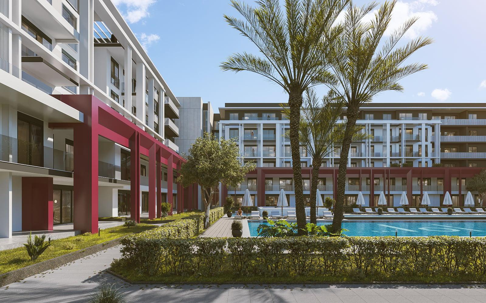Apartments in Altınova Sinan, Kepez (AYT-04207) — photograph 2