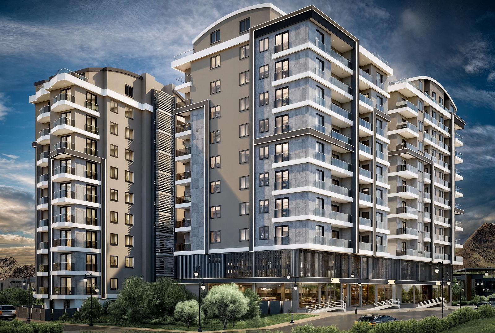 Apartments in Yüksekalan, Muratpaşa (AYT-04732) — photograph 2