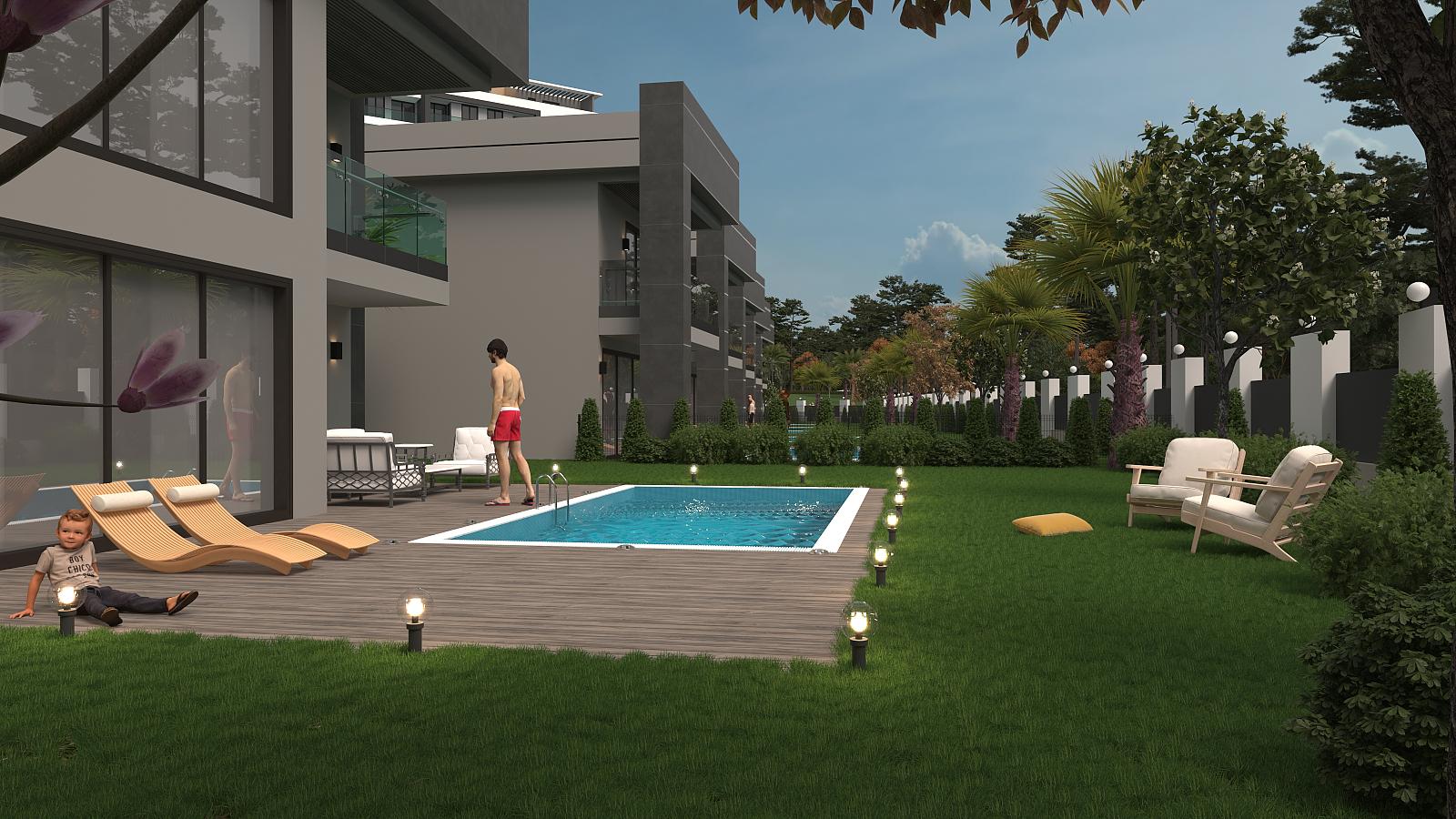 Apartments in Çankaya, Kepez (AYT-04667) — photograph 2