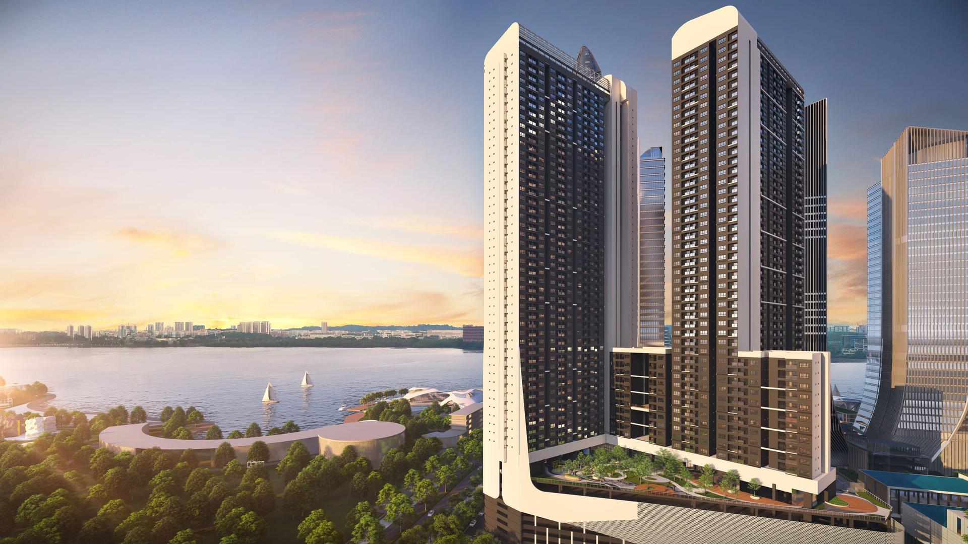 Branded Waterfront Apartments in Johor Bahru, Malaysia